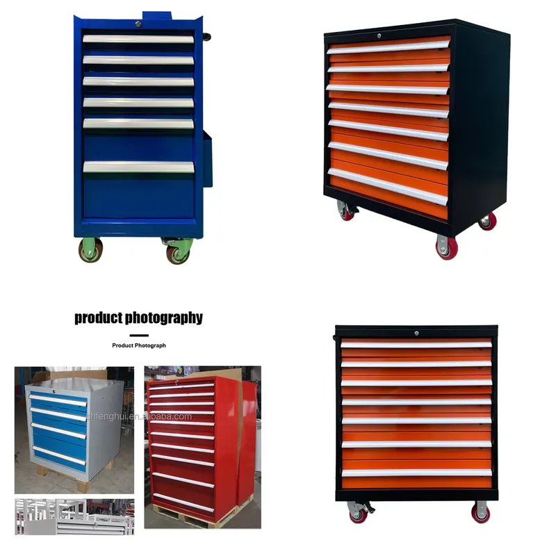 Workshop Garage Tools Manufacturer - Armadio Portautensili a 7 Cassetti del
