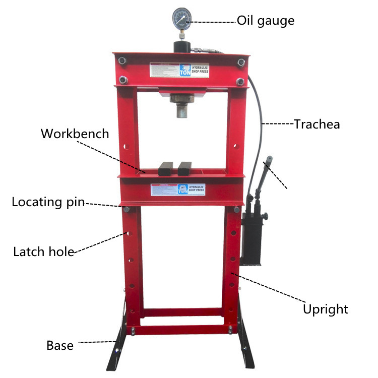 Workshop Tools Price - Pressa Idraulica Automobilistica a Doppia Pompa