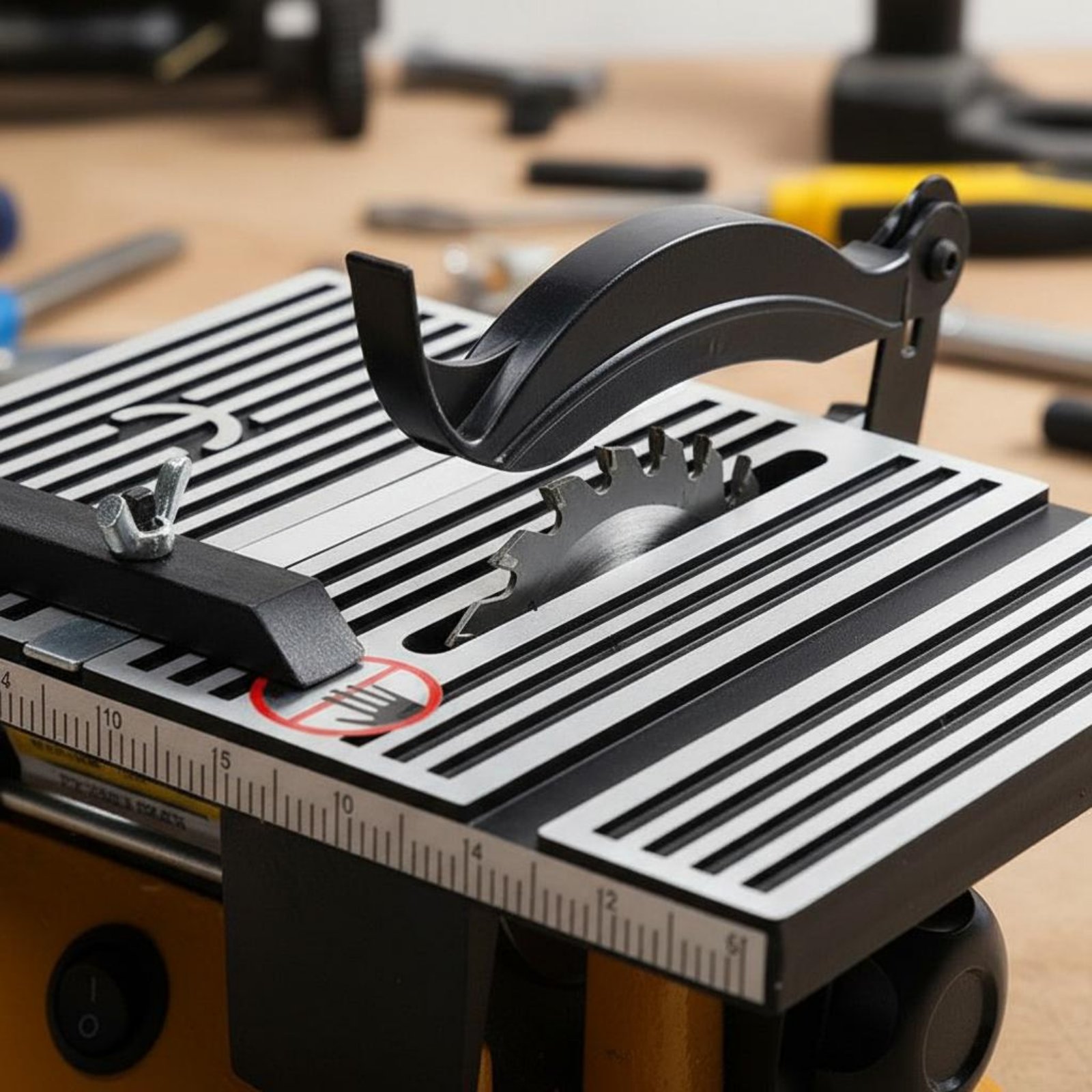 Workshop Tools Table - Mini Sega da Tavolo Portatile, Macchina
