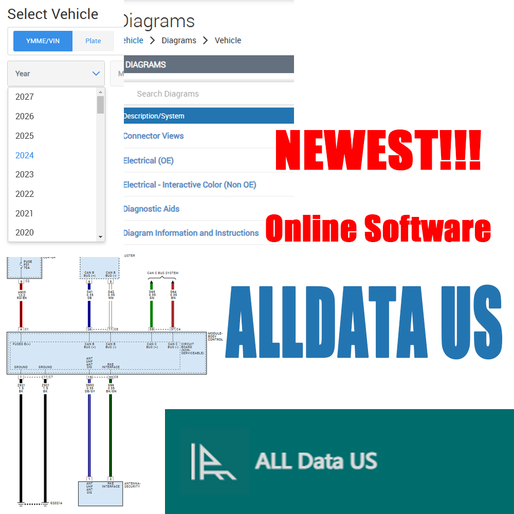 2026 Alldata US Versione Compl - Workshop Tools Online recensione e prezzo