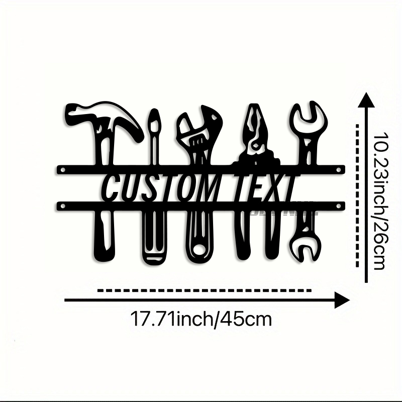 Arte da parete in ferro in sti - Workshop Tools Name recensione e prezzo