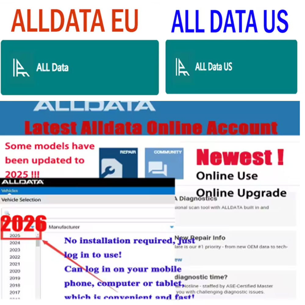 Alldata EU US: Software Online - Workshop Tools Online recensione e prezzo