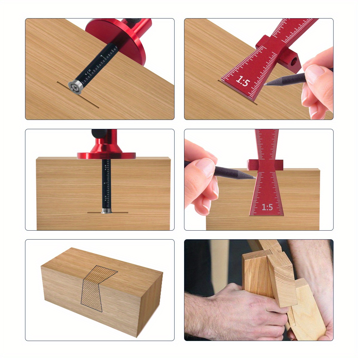 Taglierina per ruota con cusci - Dovetail Marking Guide recensione e prezzo