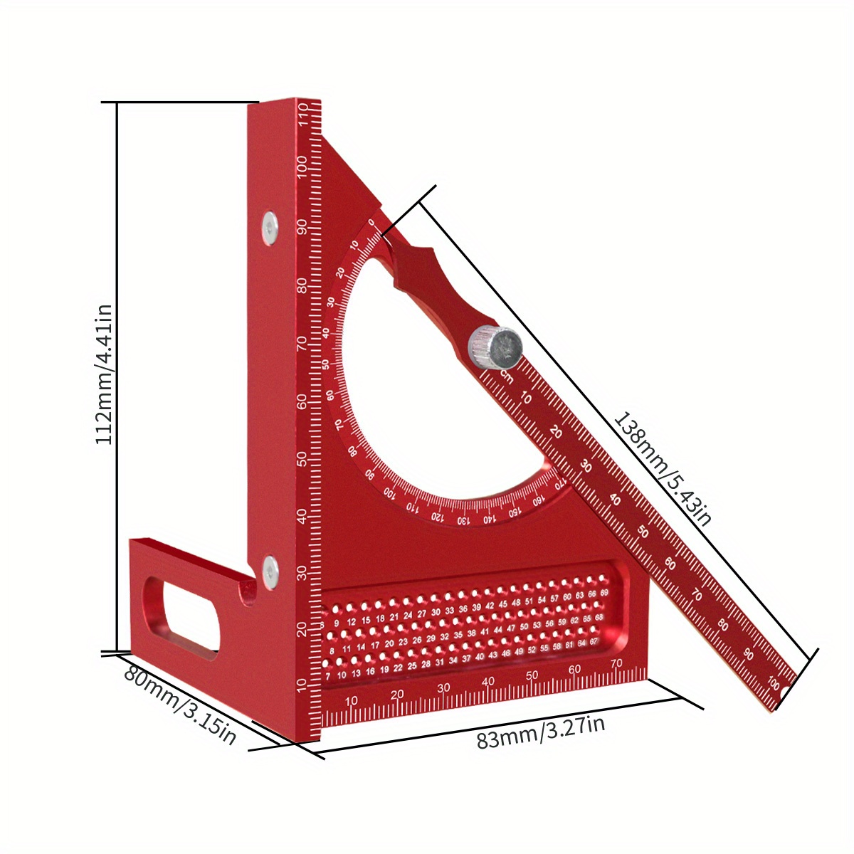 Goniometro quadrato per carpen - Dovetail Marking Guide recensione e prezzo