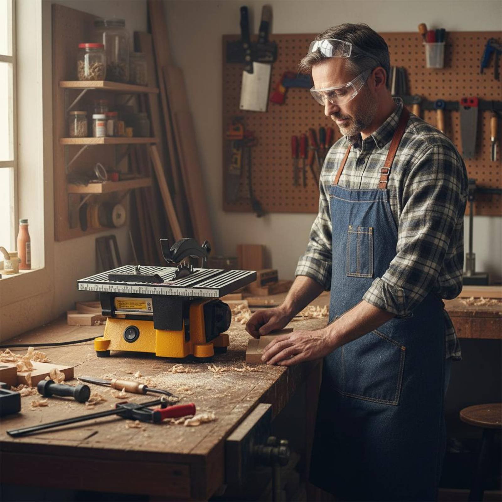 Mini Sega da Tavolo Portatile, - Workshop Tools Table recensione e prezzo