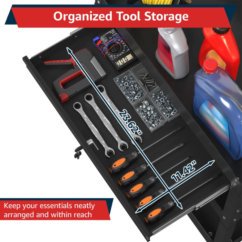 Carrello Portautensili a 3 Rip - Workshop Garage Tools Manufacturer recensione e prezzo